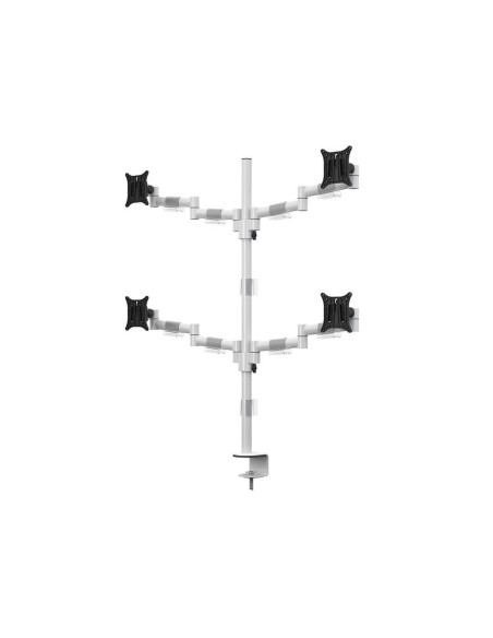 7350073735587,Suport 4 monitoare Multibrackets MB-5587 Officeline Quad, 15"-30", max.8 kg/ecran, alb