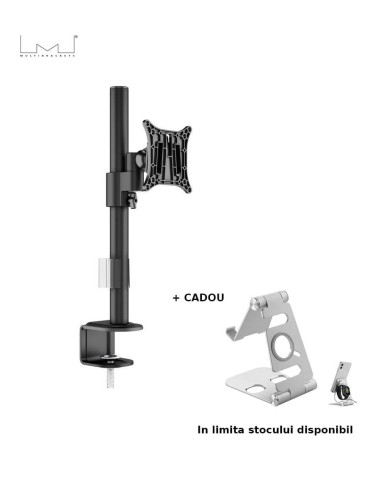 7350073735822,Suport monitor de masa Multibrackets MB-5822, 15" - 30", maxim 8kg, negru