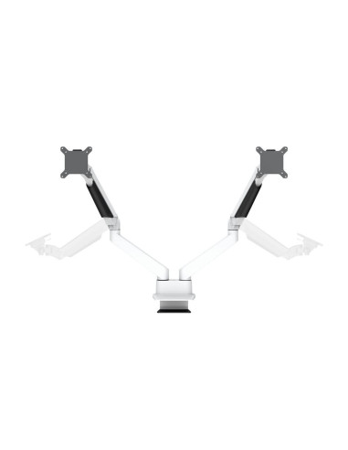 7350073733989,Suport monitor Dual Multibrackest MB-3989, 15"-32", max 10 kg per monitor, alb