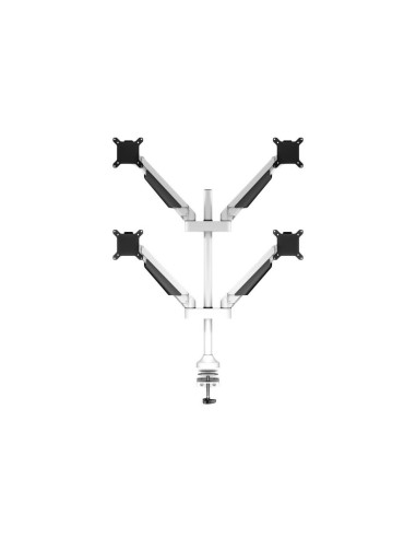 7350022737211,Suport 4 monitoare Gas Lift Multibrackets MB-7211, 15"-32", min.2 - max.10 kg/monitor, alb