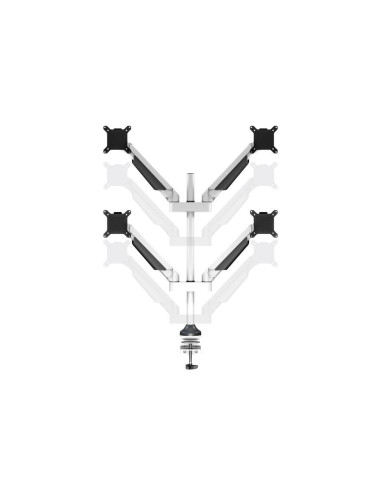 7350022737211,Suport 4 monitoare Gas Lift Multibrackets MB-7211, 15"-32", min.2 - max.10 kg/monitor, alb