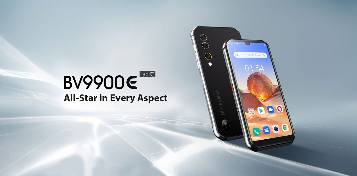 Telefon mobil Blackview BV9900E, Dual SIM, 128GB, 6GB RAM, 4G, Black - roua.ro