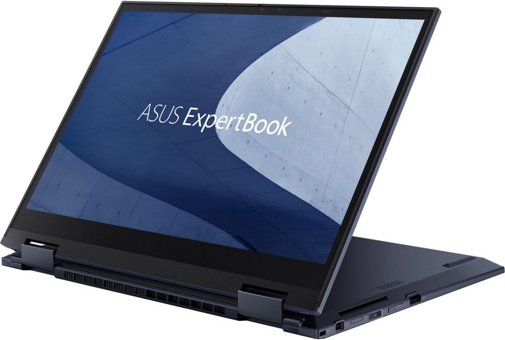 Laptop ASUS ExpertBook B7 Flip B7402FEA, i5-1155G7, 14 inch, Touch, RAM 16GB, SSD 1TB, Intel Iris Xe, Windows 10 Pro, Star Black - DABSTORE.ro