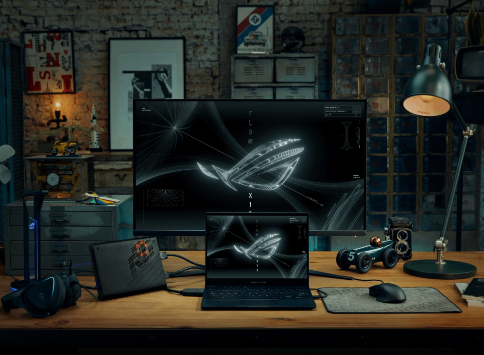 Laptop Gaming ASUS ROG Flow X13, GV301RA-LI080W 13.4-inch,UHD+ 16:10 -  amedra.ro